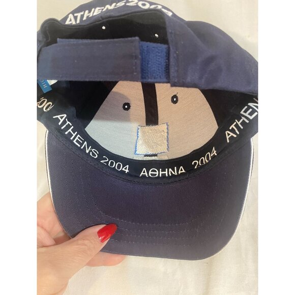 Athens 2004 Summer Olympics Navy Blue Embroidered Adjustable Cap
Women’s main image 4